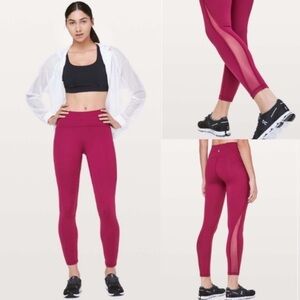 Lululemon Train Times 7/8 In Star Ruby